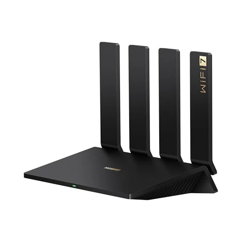 Offerta a tempo: HUAWEI WiFi BE3 Pro, Wi-Fi 7 doppia banda 3,6 Gbps, Smart Antenna, 2x2,5GE+2xGE, Configurazione semplice, Diagnostica Wi-Fi visualizzata, Controlli genitori, HomeSec, Esclusivamente su Amazon - 0.00% da 64.99 € a 64.99 €