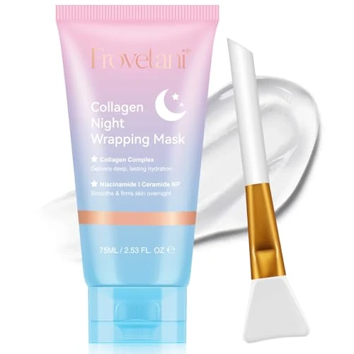 Offerta a tempo: Maschera Viso al Collagene per Idratazione Intensa — 50% da 13,99 € a 6,99 €