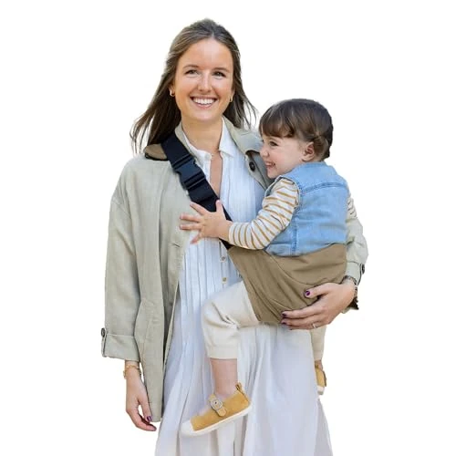 Offerta a tempo: Jané Catch Fascia Portabebè Fianco, Porto Laterale, Regolabile, Ergonomica e Antiscivolo, 100% Cotone, 9-48 Mesi, Arena - 24% da 34.95 € a 26.49 €