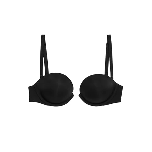 Oferta limitada: Marks & Spencer Sujetador Push-up multiposición con Aros (para Copa A-DD) Mezcla De Negro UK 34 (EU 62) de 32.00 € a 16.00 € (ahorro 50%)