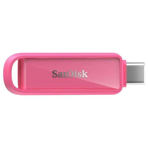Limited offer: SanDisk 1TB Phone Drive with USB Type-C - for Smartphones, Tablets, and Computers - Up to 150MB/s, USB 3.2 Gen 1 - Seastar Pink - SDIXS0N-1T00-GN6NG from 139.99 EUR to 139.99 EUR (save 0%)