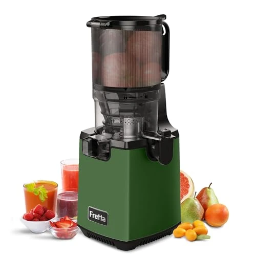 Oferta limitada: Fretta Extractor de Jugos y Verduras Hogarefto Boca Ancha 5.3 Pulgadas 250W de 119.99 € a 109.99 € (ahorro 8%)
