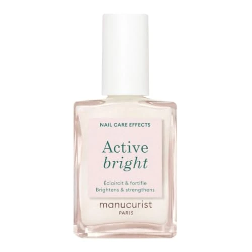 Offerta a tempo: Manucurist Active Bright - Smalto Rinforzante Unghie Trattamento Riparatore - Vegan & Made in France - Smalto Trasparente Unghie Bianco Latte - Idee Regalo Donna - Regali Donna - 20% da 16.00 € a 12.80 €