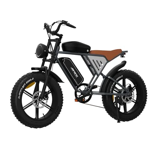 Offerta a tempo: JANSNO Bicicletta Elettrica 20" x 4.0 Fat Tire, 7 Velocità Bici Elettrica, Freni a Disco Meccanici Anteriori e Posteriori, E-Bike per Adulti, Batteria Rimovibile 48V 17Ah/20Ah - 0.00% da 1099.00 € a 1099.00 €