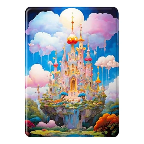 Custodia per Kindle Paperwhite 2024 12ª Gen - Design Artistico Motivi Gatto Rosa Affascinante, Antiurto, Funzione Auto Sveglia/Spegnimento Copertina PU+TPU Cover 2024 Kindle Paperwhite 7" (7)