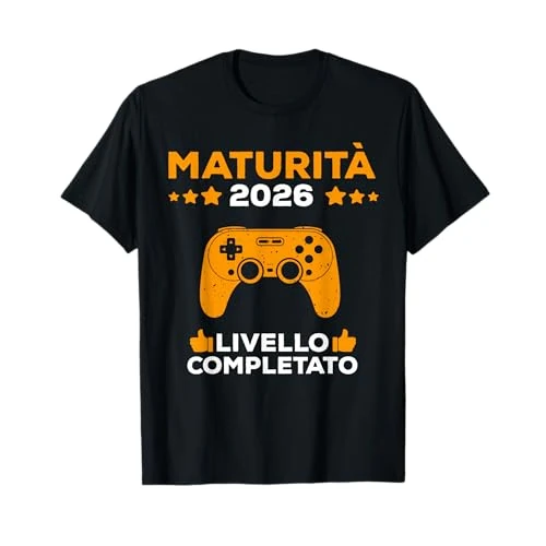 Offerta a tempo: Livello di maturità 2026 Completato per il giocatore Maglietta - 15% da 18.99 € a 16.09 €
