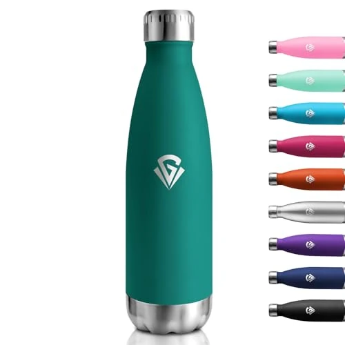 Offerta a tempo: Borraccia Acciaio Inox 750ml, A Prova di Perdite, Senza BPA, Bottiglia Termica Doppia Parete, Antigoccia, Bottiglia Acqua Ideale per Adulti, Scuola, Ufficio, Sport, Escursioni, Viaggi, Campeggio - 0.00% da 15.41 € a 15.41 €