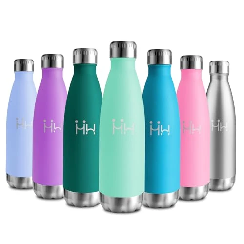 Tijdelijke aanbieding: Thermosfles, 500 ml, herbruikbaar, van roestvrij staal, BPA-vrij, dubbelwandig, lekvrij, voor kinderen, school, kantoor, reizen, sport, camping van 17.28 € naar 7.80 € (54.86% korting)