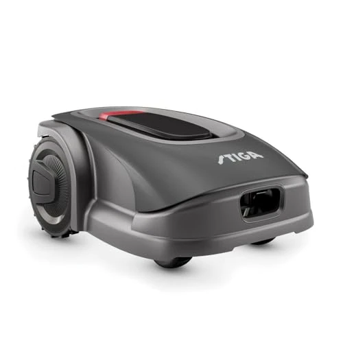 Offerta a tempo: STIGA A 8 Robot Tosaerba Autonomo, AGS & GPS-RTK, 4 Zone, Fino a 800 m² – Navigazione Wireless Senza Fili, Controllo Tramite App STIGA.GO – Per Giardini Residenziali - 64% da 1373.59 € a 499.00 €