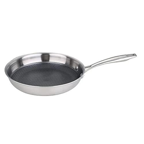 Offerta a tempo: MasterPRO padella 20x4,2cm multistrato in acciaio antiaderente per induzione con manico ergonomico Hi-Tech3 - 34% da 37.90 € a 24.90 €