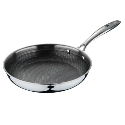 Offerta a tempo: MasterPRO padella 26x4,7cm multistrato in acciaio antiaderente per induzione con manico ergonomico Hi-Tech3 — 35% da 42,90 € a 27,90 €