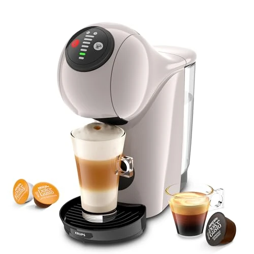Offerta a tempo: Krups NESCAFÉ Dolce Gusto KP243A GENIO S Macchina da caffè a capsule per varie bevande, compatta, alta pressione, dimensioni regolabili XL, espresso perfetto in soli 30 secondi, spegnimento automatico - 14% da 64.00 € a 55.00 €