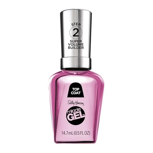 Offerta a tempo: Sally Hansen Miracle Gel, SuperVolume Builder IV, Smalto Top Coat, Senza l’Utilizzo di Lampada UV, 15ml - 56% da 10.99 € a 4.80 €