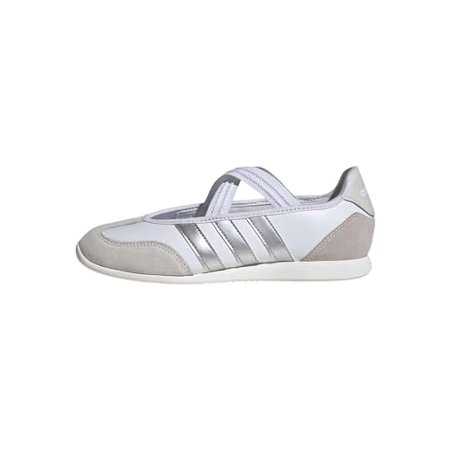 Offerta a tempo: adidas Donna Barreda Mary Jane Shoes, Ftwr White/Silver Met./off White, 36 2/3 EU - 40% da 65.00 € a 39.00 €