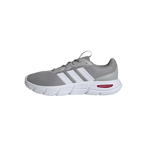 Zeitlich begrenztes Angebot: adidas Herren Cloudfoam Flex Laces Shoes, MGH Solid Grey/FTWR White/Better Scarlet, 39 1/3 EU von 50.00 € auf 43.99 € (12% Rabatt)