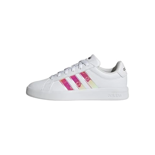 Limited-time offer: adidas Women's Grand Court Base 3.0 CHOES, FTWR White/FTWR White/core Black, 4 UK from 45.00 £ to 45.00 £ (save 0.00%)