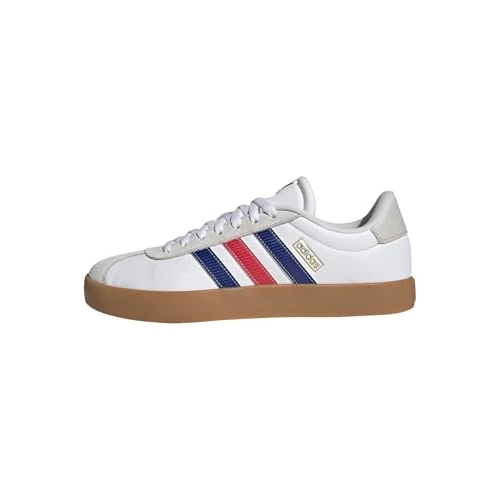Offerta a tempo: adidas Uomo VL Court 3.0 Shoes, Ftwr White/Pure Ruby/Mystery Ink, 40 2/3 EU - 0.00% da 39.90 € a 39.90 €