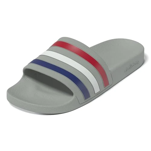 Oferta limitowana: adidas Uniseks Adilette Aqua Slides, grey two/mystery ink/pure ruby, 42 EU z 390.86 zł na 53.83 zł (oszczędź 86.23%)