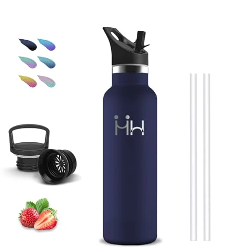 Tijdelijke aanbieding: Thermische Waterfles, 500ml Kinderfles, Bpa-Vrij, Lekvrije Waterfles Met Rietje, Roestvrijstalen Waterfles, Halve Liter Waterfles, Dubbelwandige Isolatie, Waterflessen Voor Scholen, Kantoren, Campings van 17.78 EUR naar 17.78 EUR (korting 0%)