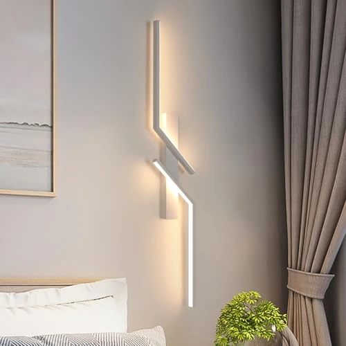 Offerta a tempo: Goeco Applique da Parete Interno 81CM 19W 3000K 2 Tubi Lungo Bianco - 31% da 36.99 € a 25.63 €