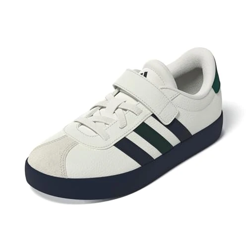Limited-time offer: adidas Unisex Kids VL Court 3.0 Hook and Loop Shoes Kids, core White/Collegiate Navy/Collegiate Green, 1.5 UK from 36.99 GBP to 36.99 GBP (save 0%)