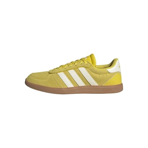 Offerta a tempo: adidas Donna BREAKNET Sleek Shoes, Yellow/off white/GUM10, 36 EU - 50% da 60.00 € a 30.00 €