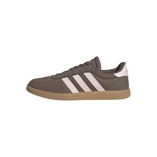 adidas Donna BREAKNET Sleek Shoes, Earth Strata/Clear Pink/Gum 3, 44 EU
