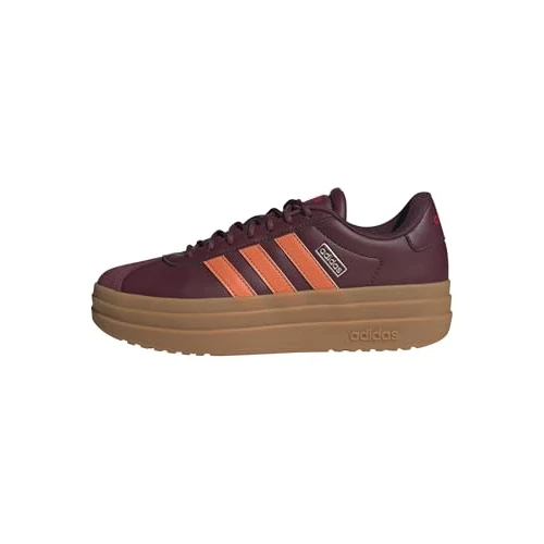 Limited-time offer: adidas Women's VL Court Bold Shoes, Maroon/Dusky Orange/Pure Ruby, 3.5 UK from 57.06 £ to 45.93 £ (save 19.51%)