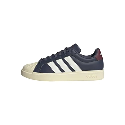 Offerta a tempo: adidas Uomo STREETTALK Shoes, Shadow Navy/off White/Shadow Red, 37 1/3 EU - 18% da 65.00 € a 53.09 €