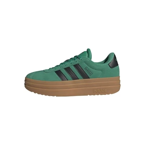 adidas Donna VL Court Bold Shoes, Court Green/Core black/GUM10, 44 EU