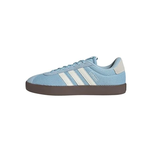 adidas Hombre VL Court 3.0 Shoes, Icey Blue/Off White/GUM5, 39 1/3 EU