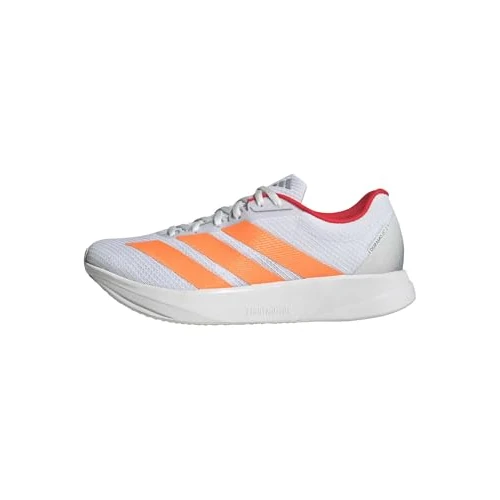 adidas Uomo Duramo RC2 Running Shoes, Ftwr White/Lucid Orange/Dash Grey, 48 2/3 EU