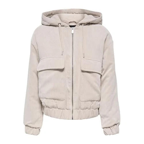 Onlsuva Otw - Giacca corta imbottita, Pumice Stone., S