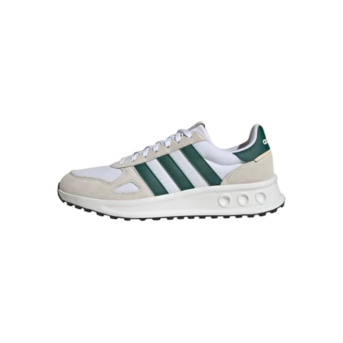 adidas Men's Run 84 Shoes, FTWR White/Collegiate Green/Alumina, 9.5 UK