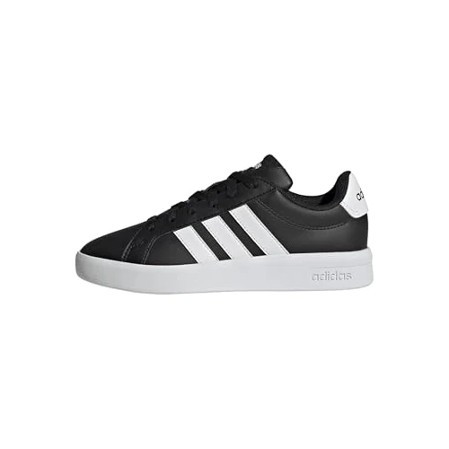 adidas Mixte Enfant Grand Court 3.0 Shoes Junior, Core Black/FTWR White/FTWR White, 36 2/3 EU