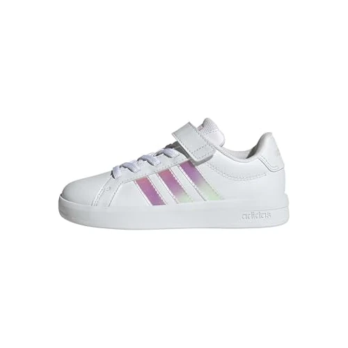Oferta limitada: adidas Unisex niños Grand Court 3.0 Children Shoes, FTWR White/Iridescent/FTWR White, 28.5 EU de 38.00 € a 32.22 € (ahorro 15%)