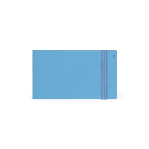 Oferta limitada: Legami - Agenda semanal de álbum pequeño, retro azul, 13 meses, agenda de enero de 2026 a enero de 2027, formato horizontal, cierre con elástico, bolsillo final, agenda extraíble, 14 x 8 cm de 12.95 EUR a 6.47 EUR (ahorro 50%)