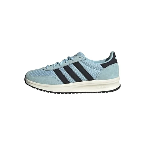 Adidas Femme Run 70S 2.0 Shoes, Icey Blue/Core Black/Off White, 40 EU