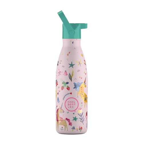 Zeitlich begrenztes Angebot: Cool Bottles Isolierflasche Kinder 350 ml Funny Unicorns aus Edelstahl von 26.40 € auf 26.40 € (0.00% Rabatt)