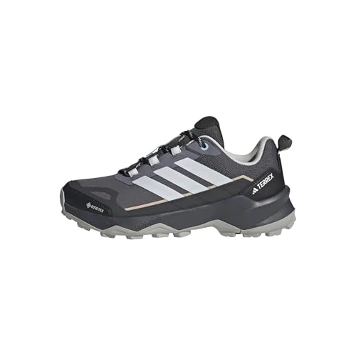 adidas Mujer Terrex Skychaser AX5 Gore-Tex Hiking Shoes, Aurora Onix/Dash Grey/Carbon, 43 1/3 EU