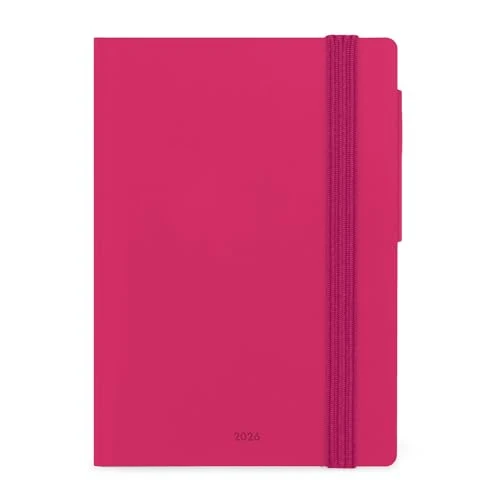 Oferta limitada: Legami - Agenda diaria Small 2026, Raspberry, 12 meses pequeña, cierre con elástico, agenda de enero de 2026 a diciembre de 2026, en papel FSC certificado, 9,5 x 13,5 cm de 13.95 EUR a 13.95 EUR (ahorro 0%)