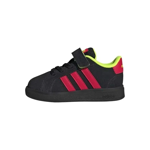 Limited-time offer: adidas Unisex Baby Grand Court 00s Shoes Infants, core Black/Lucid red/Lucid Lemon, 6 UK Child from 15.70 £ to 15.70 £ (save 0.00%)