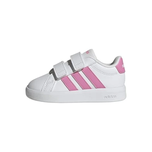 Zeitlich begrenztes Angebot: adidas Unisex Baby Grand Court 3.0 Shoes Infants, FTWR White/Bliss pink/Bliss pink, 27 EU von 33.00 € auf 21.95 € (33% Rabatt)