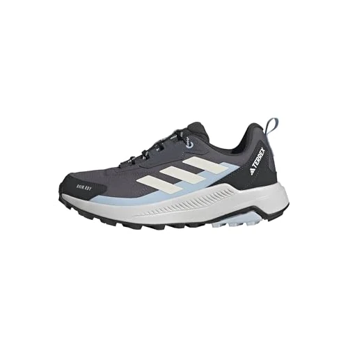 adidas Mujer Terrex Anylander Rain.RDY Hiking Shoes, Crystal Sky/Chalk White/Glow Blue, 39 1/3 EU