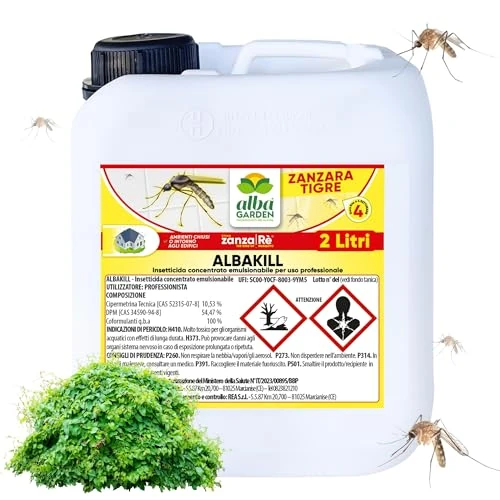 Offerta a tempo: Albagarden - Insetticida Antizanzare Giardino Per Disinfestazione Esterno E Interno — 5% da 47,89 € a 45,50 €