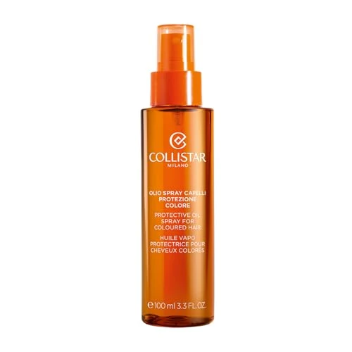 Collistar Sun Protection Hair Oil Spray, Protects Against Sun with UVA/UVB Filter, Moisturising & Nourishing, No Grease Film, for Soft and Elastic Hair, 100 ml