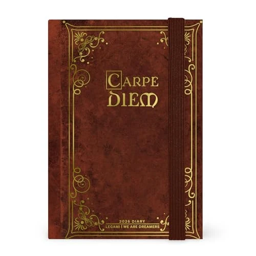Oferta limitada: Legami - Agenda diaria fotográfica Small 2026, Vintage Book, 12 meses, cierre con elástico, agenda de enero 2026 a diciembre de 2026, en papel FSC certificado, 9,5 x 13,5 cm de 12.95 EUR a 6.47 EUR (ahorro 50%)