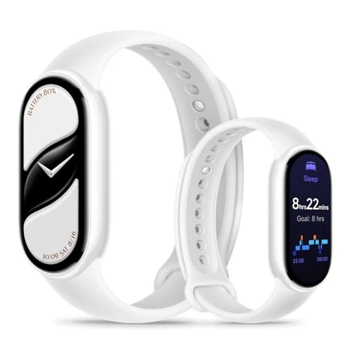 Offerta a tempo: XIAOMI Smart Band 10 Ceramic Edition (Sport Tracker), 1.72" AMOLED Display, autonomia 21 gg, ricarica rapida, 150+ sport, monitoraggio benessere e sonno, HyperOS 2.0, resistente 5ATM, Compass, Bianco - 9% da 54.99 € a 49.99 €