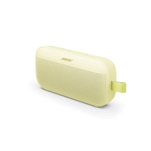 Offerta a tempo: Bose SoundLink Flex (2ª Gen) Altoparlante Portatile Bluetooth Alta Fedeltà, 12 h Autonomia, Speaker Portatile Stereo Impermeabile e Antipolvere, Giallo limone - Edizione limitata - 44% da 179.95 € a 99.95 €