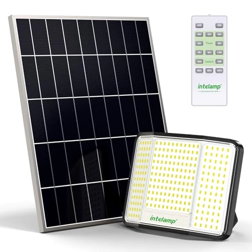 Limited-time offer: intelamp Solar Lights Outdoor Dusk to Dawn, 16.4ft Cable from $69.99 to $69.99 (save 0.0%)